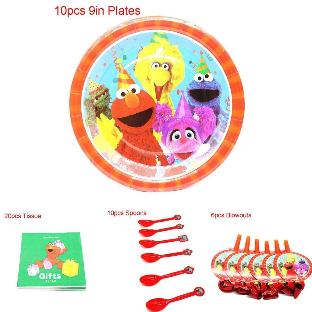 Fun And Festive Sesame Street Theme Party Supplies