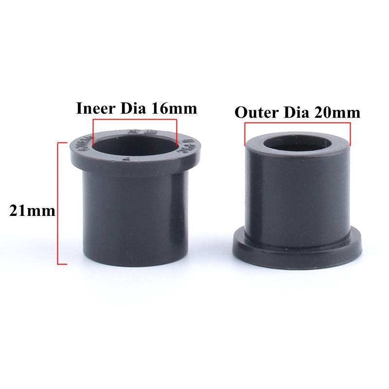 1~5 шт. 16 мм темно-серые фитинги для труб из ПВХ, соединители для аквариума, прямой тройник, колено, соединительное соединение, садовая труба из ПВХ, аксессуары для самостоятельного монтажа