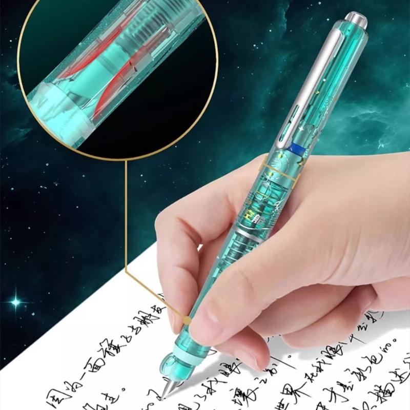 EF Nib Fountain Pen Erasable Pen Signature Pen Retractable Calligraphy Pen Smooth Writing Pen School Office Supplies