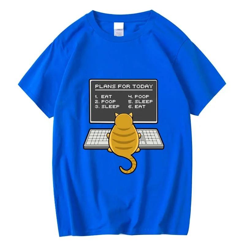 Summer Men's High Quality T-shirt cotton Funny Programmer Print Casual Loose Cool T Shirt O-neck Male T-shirt Male Tees Shirt