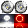 2 X LED Fog Light with Angel Eye DRL For Chrysler 300 2007 2008 2009 (Not Fit 300C) H10 9005 Car Front Fog Daytime Running Lamp