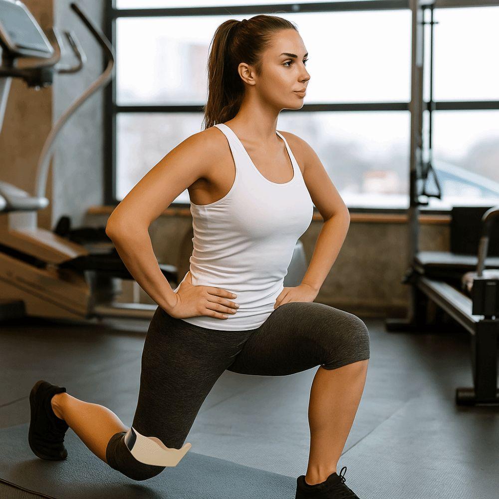 1Pair Highly Elastic Patella Tendon Knee Straps Flexible Sports Support Band  Sports Use