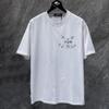 8931 CHROME HEARTS Лето 2026 Новая Высококачественная Хлопковая Круглый Вырез Свободная Большого Размера Мужская и Женская Футболка Футболка для Пары