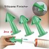 3pcs Caulking Nozzle, Silicone Spreader & Scraper, Sealant Grout Caulk Tool Kit