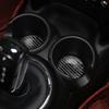 Carbon Interior inner Door Handle Bowl Cover Trim For BMW Mini Cooper 14-21