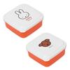 Kutsuwa Miffy Sticker Box (SS) Miffy Kids Lunch Series MF811 Made In Japan