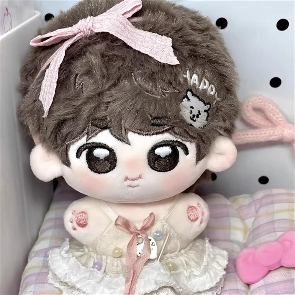 Плюшевая фигурка K-pop звезды ДЖИНА Красивый Крутой Мальчик Плюш 10 см Кукла Игрушка Тело Набитое Косплей Подарок