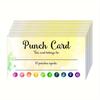 50pcs Punch Cards, My Reward Cards for Student, Home Behavior Incentive, Loyalty Cards Flower Punch Cards