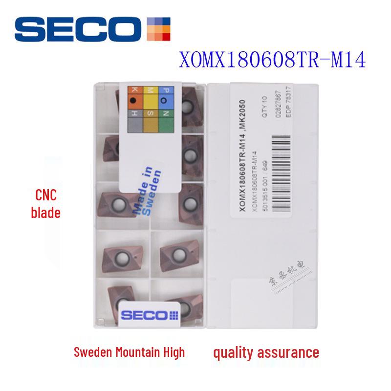 SECO Шведские вставки высокой точности XOMX180608TR-M14 MK2050 F40M MP2501 T350M MP3000