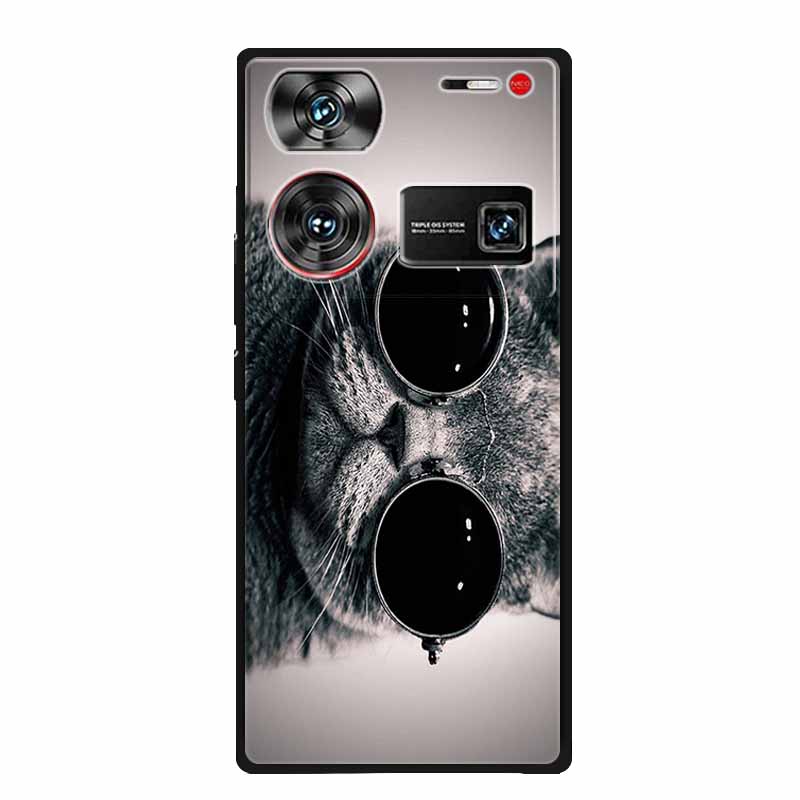 Чехол для ZTE nubia Z60 Ultra Животные Мягкий Силикон ТПУ Чехол для Телефона Для ZTE Nubia Z60Ultra 5G Защитный Крутой Волк Coque