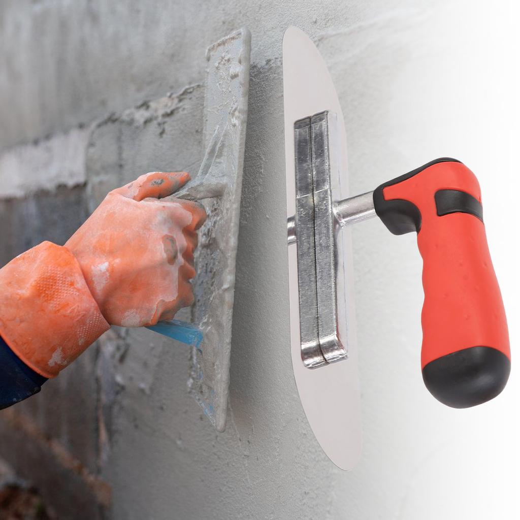 Кельма для бассейна из нержавеющей стали Плоская кельма для отделки бетона Инструменты Цемент Гипсокартон Штукатурка Каменная кладка Строительный инструмент