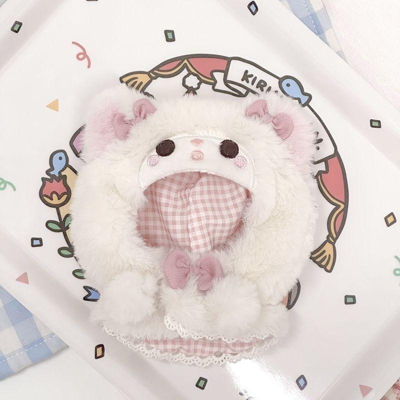 10cm cotton doll dress 10cm Nunuchiikawa self-mocking bear small animal headgear cape accessory cute replacement outfit playe
