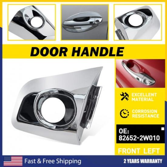 Front Left Door Handle Hole Lock Cover Key 2013- For Trim Hyundai Santa Fe