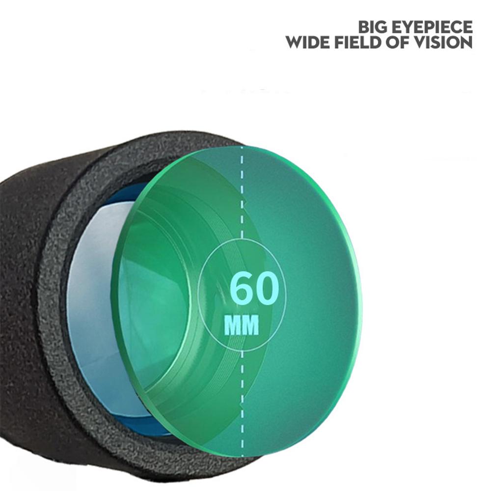 Портативный мощный 25-75x60 HD зум-телескоп, высококачественный монокуляр, профессиональный Bak4 Fmc для охоты, путешествий, наблюдения за птицами