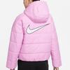 Nike Спортивная куртка с синтетическим наполнителем, женская куртка розового цвета CZ1467-680