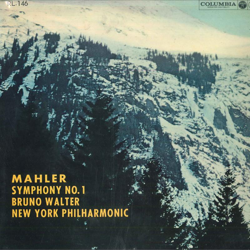 LP Record BRUNO WALTER, NEW YORK PHILHARMONIC - Mahler: Symphony No. 1 in D major RL146 COLUMBIA - Japan Classical Used