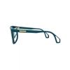 Gucci Square Frame Injection Optical Frames Blue Blue Transparent