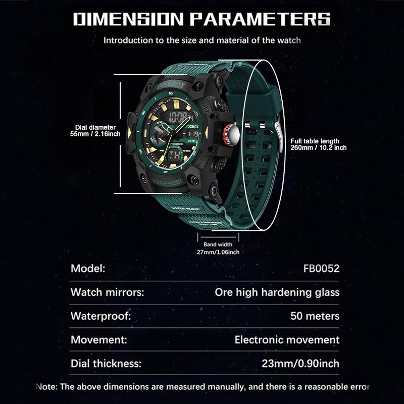 LIGE новые цифровые часы лучший бренд класса люкс в стиле милитари мужские часы с ночником водонепроницаемые кварцевые часы с двойным дисплеем