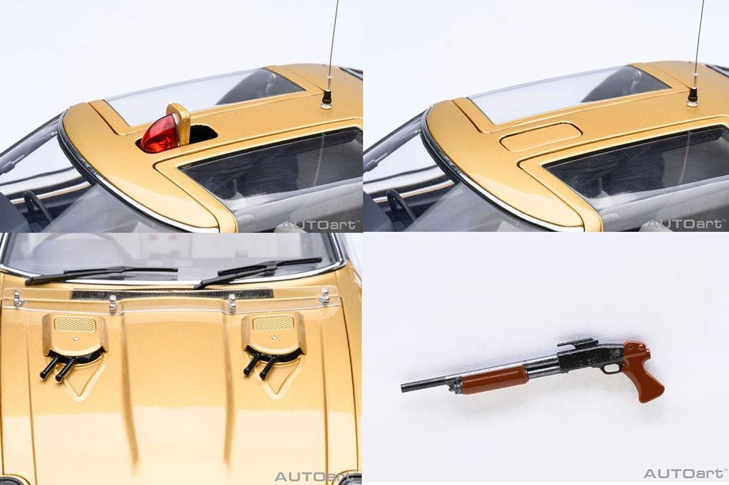 AUTOart Scale Nissan Fairlady 280Z Super Z Finished Product 1/18 "Seibu Keisatsu"