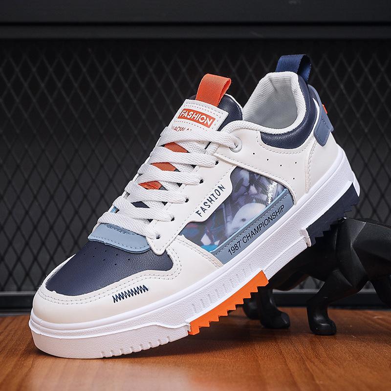 Spring New Men's Casual Shoes Fashion Lightweight Breathable Sneakers Street Skateboard Shoes Mountaineering Platform Shoes