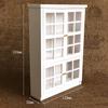 1/12 Dollhouse Miniature Furniture White Kitchen Dining Cabinet Display Shelf