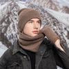 Зимний набор для взрослых: шапка, шарф и перчатки