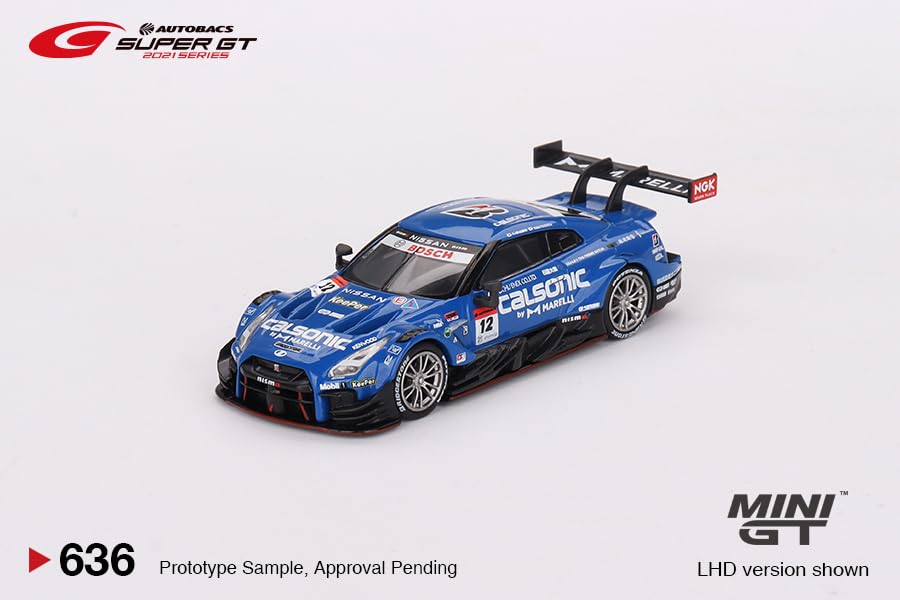 TrueScale Miniatures MINI GT Масштаб Nissan Nismo GT500 Серия SUPER GT 2021 Команда Impul Привод Япония Эксклюзив Готовая модель 1/64 GT-R #12 С правым рулем