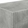 TV Wall Cabinet 2 pcs Concrete Look 98 x 31 x 29.5 cm Engineered Wood