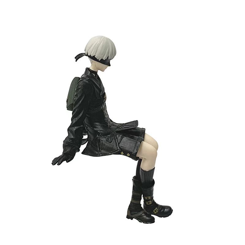 13см Аниме NieR: Автоматическая фигурка Yorha 2B Noodle Stopper Action Figure Игрушка ПВХ Модель Кукла Подарки
