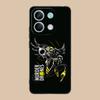 Murder Drones Phone Case for Xiaomi POCO M6 M5 M4 M3 X7 X6 X5 X4 X3 F6 F5 F4 Pro GT 5G Black Cellphones Smartphone Cover