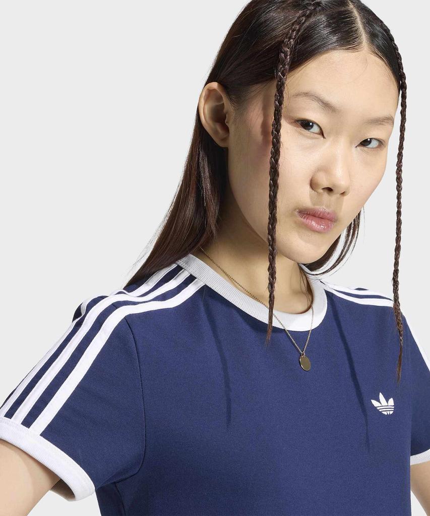 ADIDAS 3-Stripe Slim T-Shirt - Night Indigo / Ks4777
