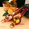 Stainless Steel Lemon Squeezer Gold Fruit Juicer Kitchen Tool Citrus Juicer  Lemons/Limes/Oranges