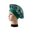 Women's Wide Brim High Elastic Satin Sleep Cap & Chemotherapy Hat for Autumn/Winter Hair Care
