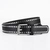 1spc Punk Rivet Decorative Needle Buckle PU Leather Belt, High end Women's Versatile Jeans Belt