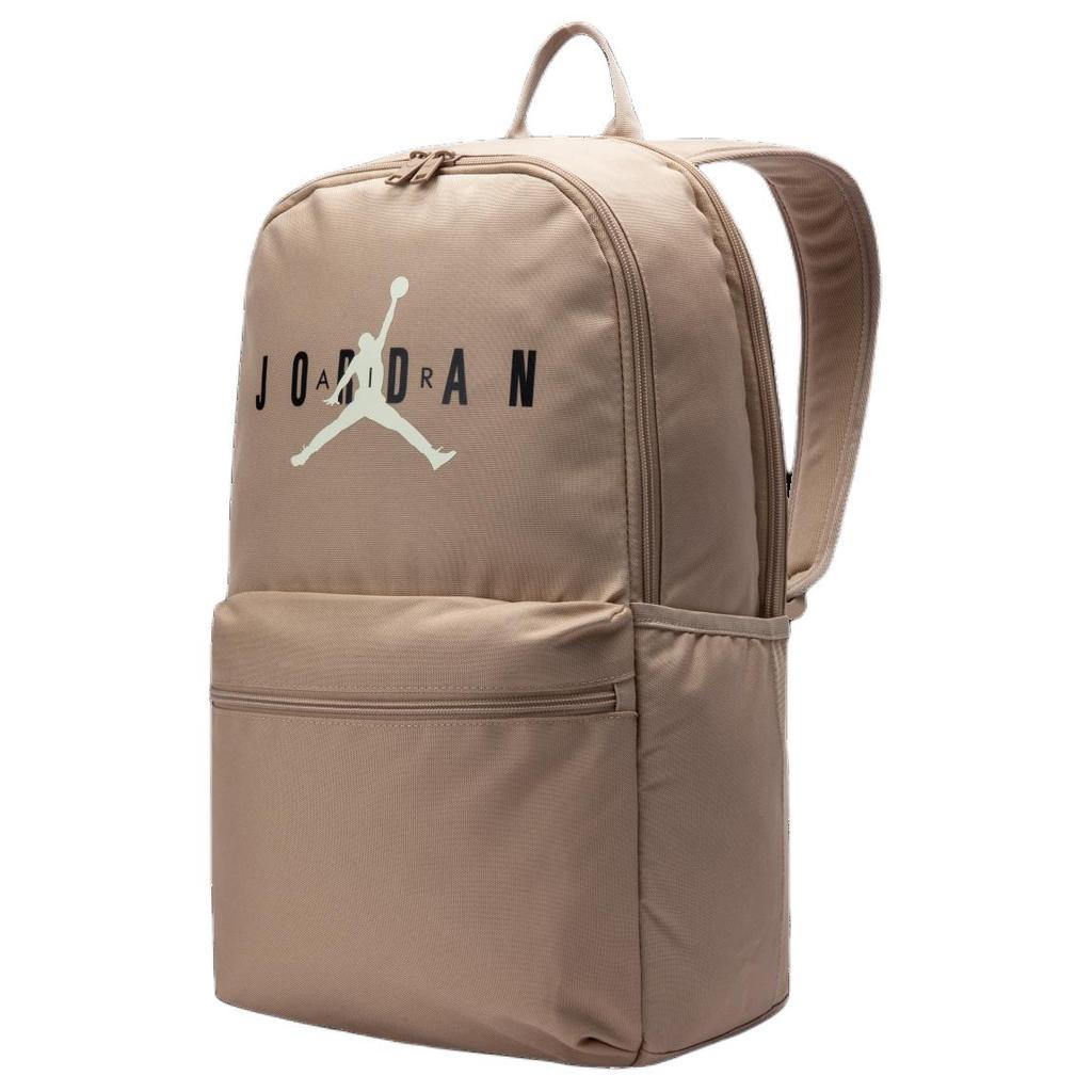 New Jordan Polyester Backpack Unisex Milk Tea Beige JD2413006AD-004