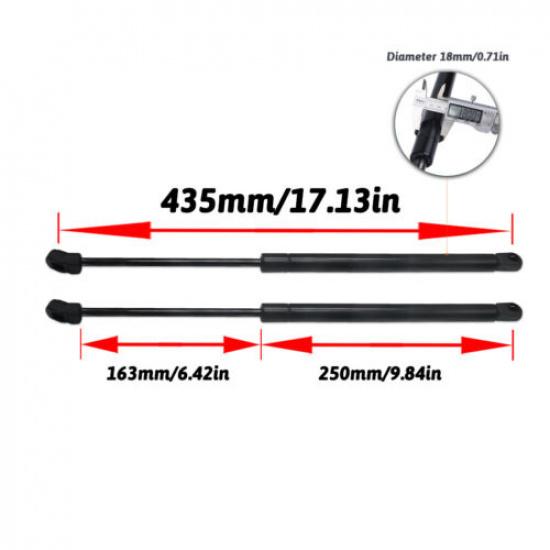 2Pcs Front Hood Lift Supports Gas Spring Shock Struts For Lexus GS300/400/430