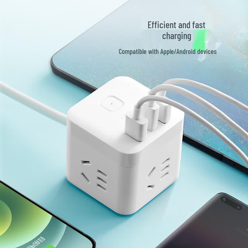 Bull 20W PD Fast Charging Cube Power Strip CN plug (adapter included)