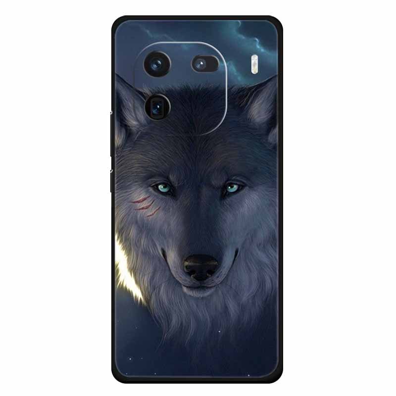 For Vivo Iqoo 12 Case Soft Silicone Cat Owl Fashion Back Covers for Vivo iQOO 12 Pro Cases Marble Shockproof Phone Shells Iqoo12