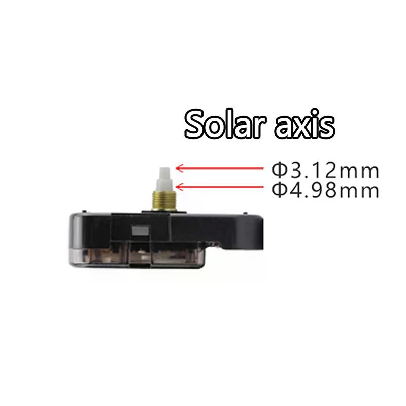 1 шт. DIY Механизм для часов SUN 12888 Аксессуар для часов Бесшумный Шаговый Кварцевый Механизм 8 /12.4/14.5/17 /20 /23 ММ Точный Вал