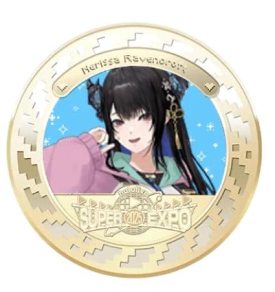 Hololive SUPER EXPO 2025 Игровой жетон Nerissa Ravencroft
