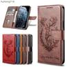 Flip Case for Samsung Galaxy A14 A15 A16 A24 A25 A26 A34 A35 A36 A54 M54 A55 A56 A90 A91 M80S 4G 5G Leather Cover Card Slots Wallet TPU Casing