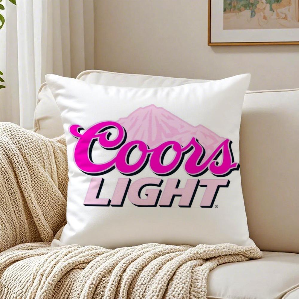 Классическая американская пивная арт CCoors Наволочка Льняная Наволочка Мягкая для Дивана Кровати Декор Домашней Комнаты