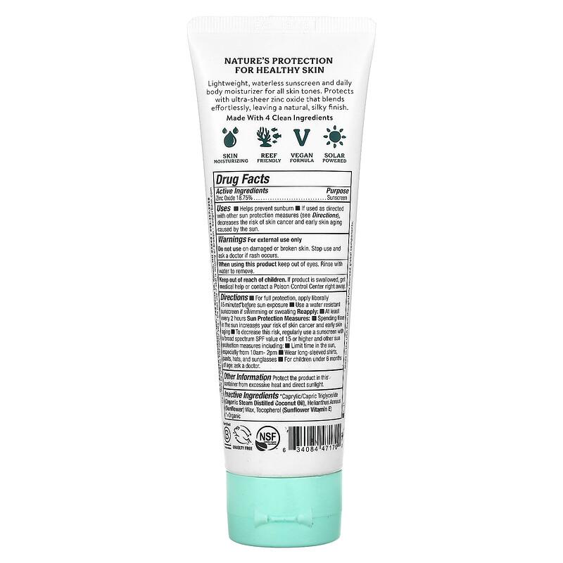 Daily, Mineral Sunscreen, SPF 30, 4 fl oz (118 ml)
