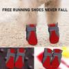 4Pcs Anti-slip Pet Dog Shoes Soft-sole Pet Footwear Cute Pet Sandals  Summer
