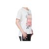 adidas Футболка Neo Casual Sports с круглым вырезом и коротким рукавом, с заниженной линией плеч, женская, белая DU2373