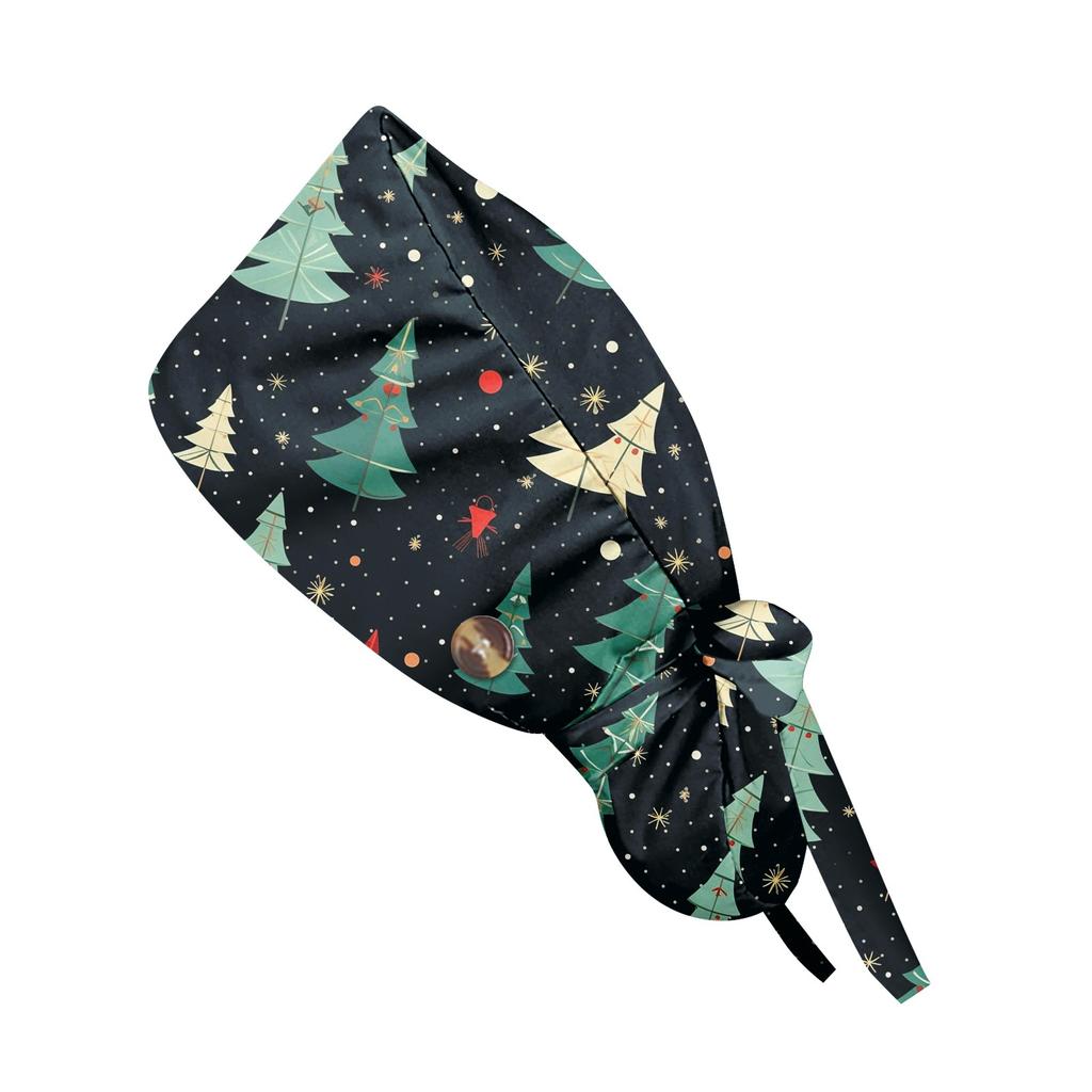 Модная рождественская рабочая кепка с принтом, повседневная женская кепка с хвостиком, кепка с повязкой, кепка Baotou