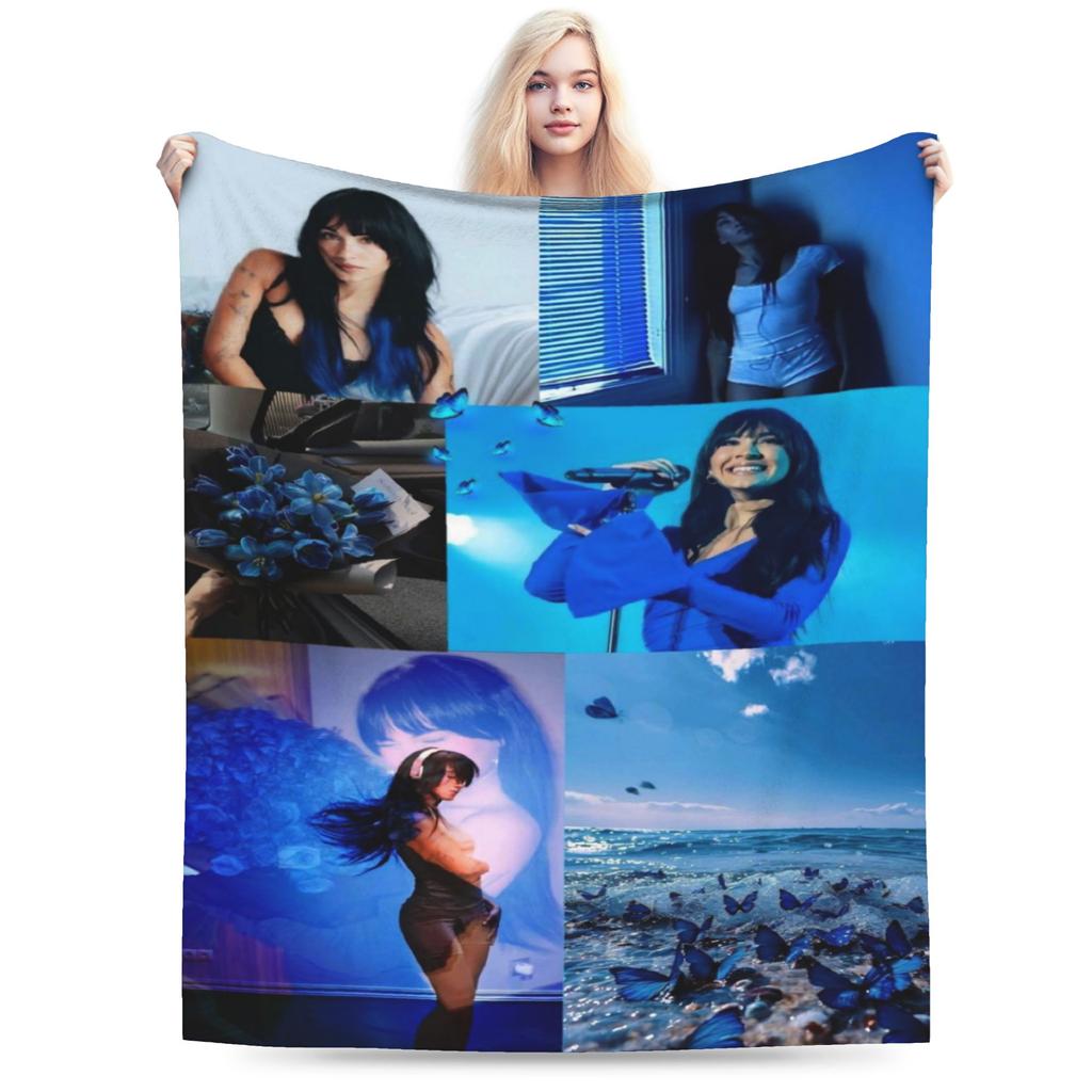 Aitanas Ocanas singer Blanket Velvet Multifunction Super Soft Throw Blanket for Sofa Rug Piece
