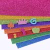 10Pcs/bag 2MM Thick A4 with Powder Sheet Material Glitter Bright Sponge Paper Foam Paper Kindergarten DIY Handmade