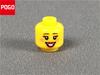 10 шт./лот MOC Кирпичи Фигурка Мужская и Женская Голова Лицо Выражение DIY Совместимые Мини-Куклы Строительные блоки игрушки для Детей подарки