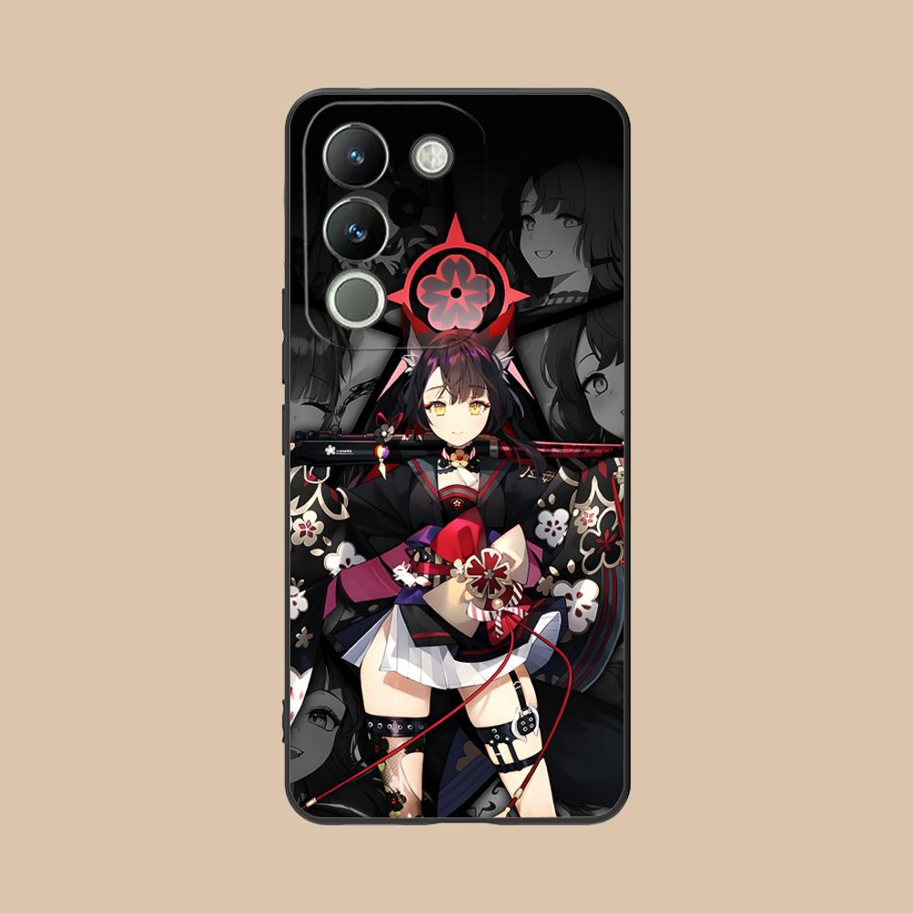 Blue Archive Kosaka Wakamo Phone Case for VIVO V60 V50 V40 V30 V29 V27 V25 V23 Pro Lite 5G Colorful Printing Cover Pretty Luxury